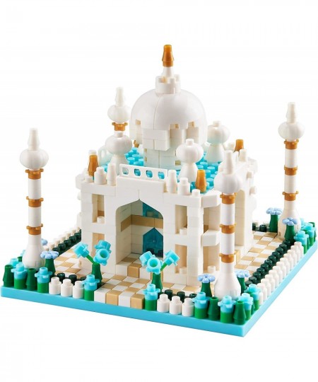 Taj Mahal Architecture Set Micro Mini Blocks Building Model Set for Adults Famous Landmark Collection Kit Perfect Toys Gifts ...