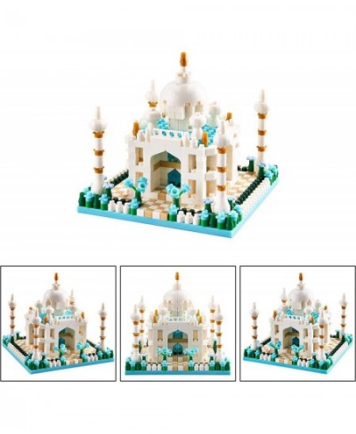 Taj Mahal Architecture Set Micro Mini Blocks Building Model Set for Adults Famous Landmark Collection Kit Perfect Toys Gifts ...