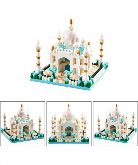 Taj Mahal Architecture Set Micro Mini Blocks Building Model Set for Adults Famous Landmark Collection Kit Perfect Toys Gifts ...