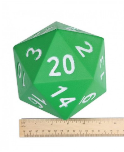 Jumbo Polyhedra Die - 20 Sides - Large Foam Dice for Games - Teach Numbers Probability Addition and Subtraction $23.91 - Game...