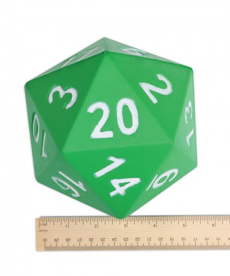 Jumbo Polyhedra Die - 20 Sides - Large Foam Dice for Games - Teach Numbers Probability Addition and Subtraction $23.91 - Game...