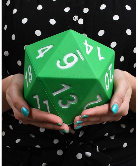 Jumbo Polyhedra Die - 20 Sides - Large Foam Dice for Games - Teach Numbers Probability Addition and Subtraction $23.91 - Game...