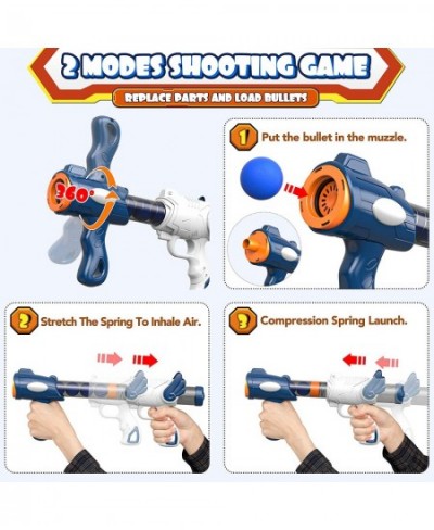 [2022 New] Toy Gun for Age 5 6 7 8 9 10 Years Old Boys Girls Best Kid Shooting Game Toys with Moving Shooting Target 2 Popper...