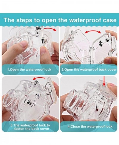 Kids Camera Waterproof Case - Waterproof House Underwater Case Kids Camera 2 Inches IPS Screen Sturdy Shockproof Multiple Acc...