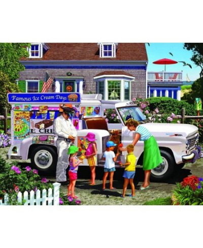 Puzzles Ice Cream Truck - 1000 Piece Jigsaw Puzzle $34.52 - Jigsaw Puzzles