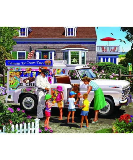 Puzzles Ice Cream Truck - 1000 Piece Jigsaw Puzzle $34.52 - Jigsaw Puzzles