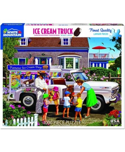 Puzzles Ice Cream Truck - 1000 Piece Jigsaw Puzzle $34.52 - Jigsaw Puzzles