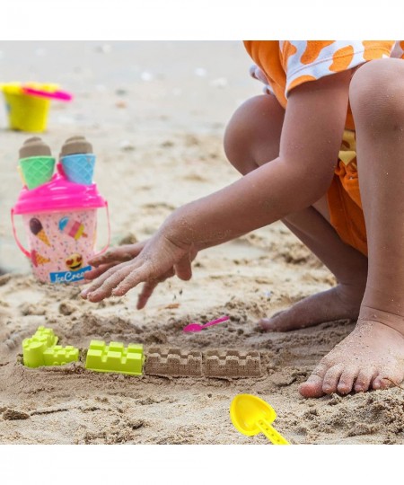 Beach Toys Sand Toys Set for Kids Play Sand Ice Cream Kit Beach Shovels Kit Sandbox Toys Summer Outdoor Games Beach Toys Gift...