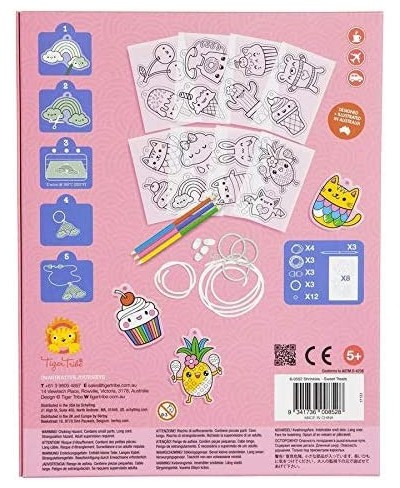 Big Game Toys~Sweet Treats Shrinkies Shrinky Art Shrink Film Kit Girl Dinks Jewelry Keychain $30.61 - Kids' Drawing & Writing...