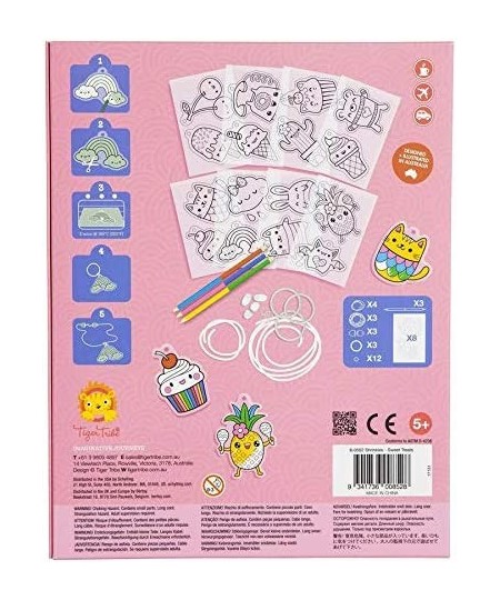 Big Game Toys~Sweet Treats Shrinkies Shrinky Art Shrink Film Kit Girl Dinks Jewelry Keychain $30.61 - Kids' Drawing & Writing...