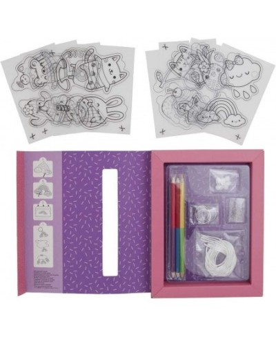 Big Game Toys~Sweet Treats Shrinkies Shrinky Art Shrink Film Kit Girl Dinks Jewelry Keychain $30.61 - Kids' Drawing & Writing...