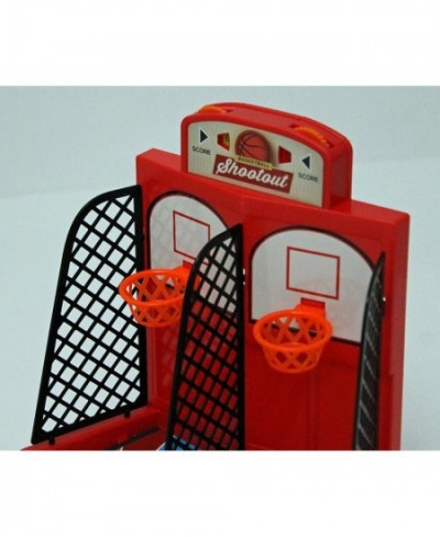 One or Two Player Desktop Basketball Game Classic Arcade Games Basket Ball Shootout Table Top Toy $35.61 - Toy Sports Products