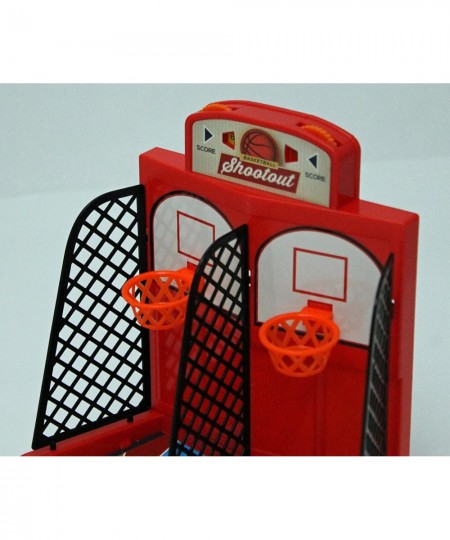 One or Two Player Desktop Basketball Game Classic Arcade Games Basket Ball Shootout Table Top Toy $35.61 - Toy Sports Products