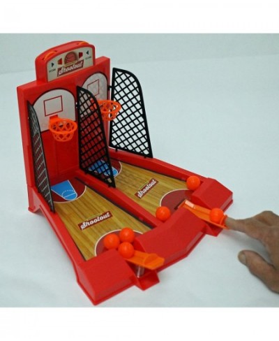 One or Two Player Desktop Basketball Game Classic Arcade Games Basket Ball Shootout Table Top Toy $35.61 - Toy Sports Products