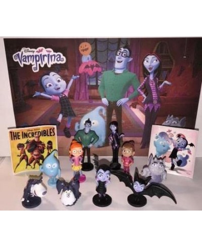 Vampirina Fun Figure Toy Set with 10 Figures and 2 Neat Stickers Including Vampirina and All her Friends and Family! $37.37 -...