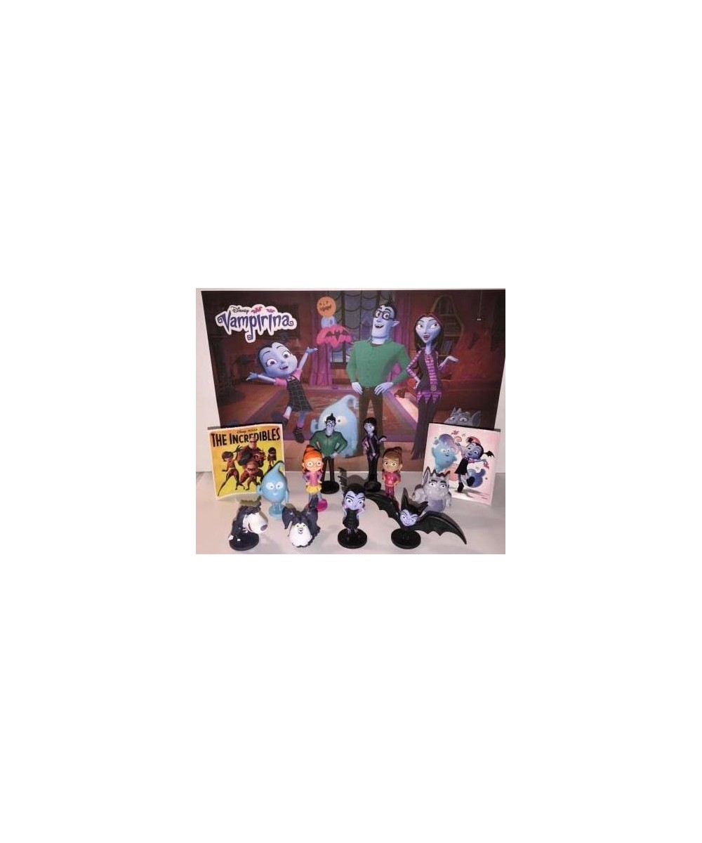 Vampirina Fun Figure Toy Set with 10 Figures and 2 Neat Stickers Including Vampirina and All her Friends and Family! $37.37 -...