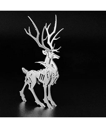 Steel Warcrafts 3D Metal Puzzle for Kids and Adults Gift Collection DIY Assemble Scorpion and Elk Model Kit Detachable Jigsaw...