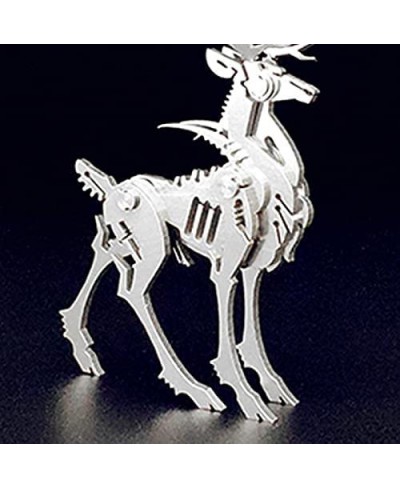 Steel Warcrafts 3D Metal Puzzle for Kids and Adults Gift Collection DIY Assemble Scorpion and Elk Model Kit Detachable Jigsaw...