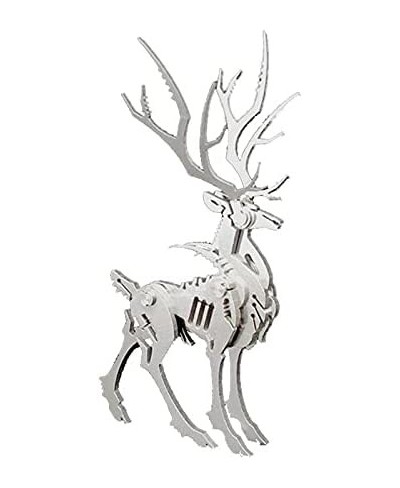 Steel Warcrafts 3D Metal Puzzle for Kids and Adults Gift Collection DIY Assemble Scorpion and Elk Model Kit Detachable Jigsaw...