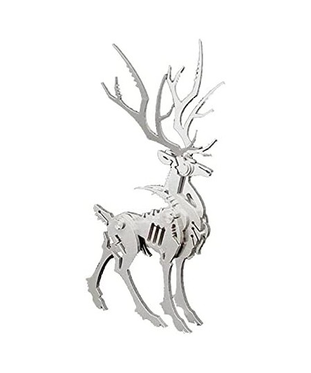 Steel Warcrafts 3D Metal Puzzle for Kids and Adults Gift Collection DIY Assemble Scorpion and Elk Model Kit Detachable Jigsaw...