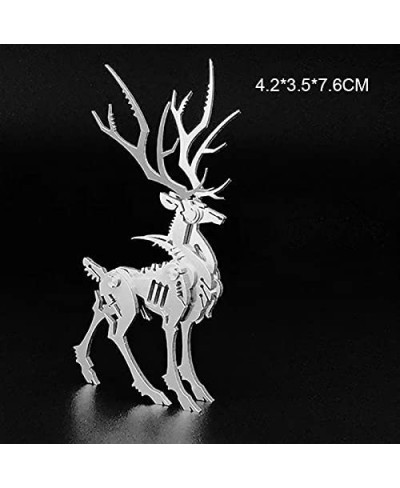 Steel Warcrafts 3D Metal Puzzle for Kids and Adults Gift Collection DIY Assemble Scorpion and Elk Model Kit Detachable Jigsaw...