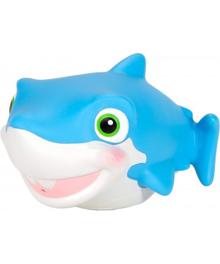 Official Bath Squirters Featuring JJ Character Toy (4” Tall) and 2 Sharks (4” Wide) Bath Time Fun Playset - Character Toys fo...