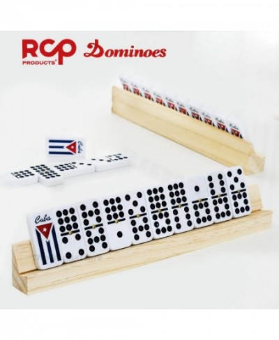 Wooden Domino Trays Set of 4 Wood Domino Racks Domino Holders for Domino Tiles (Domino Trays) $27.78 - Domino & Tile Games