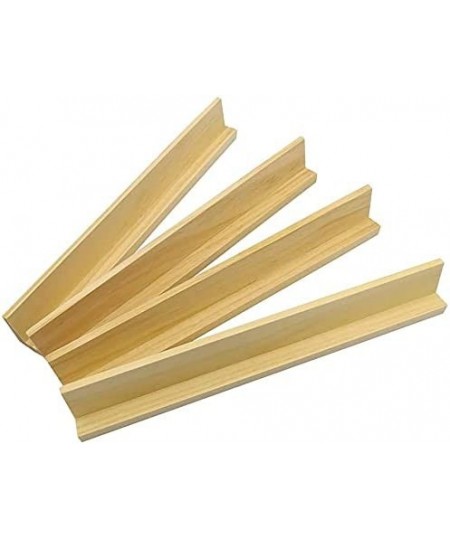 Wooden Domino Trays Set of 4 Wood Domino Racks Domino Holders for Domino Tiles (Domino Trays) $27.78 - Domino & Tile Games