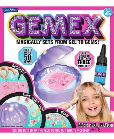 | GEMEX Magic Shell Playset: Magically Sets from Gel to gems! | Arts & Crafts | Ages 5+ $48.37 - Magic Kits & Accessories