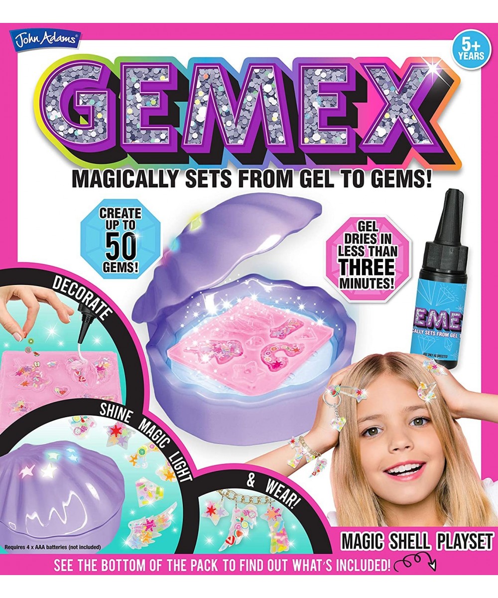 | GEMEX Magic Shell Playset: Magically Sets from Gel to gems! | Arts & Crafts | Ages 5+ $48.37 - Magic Kits & Accessories