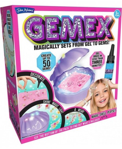 | GEMEX Magic Shell Playset: Magically Sets from Gel to gems! | Arts & Crafts | Ages 5+ $48.37 - Magic Kits & Accessories