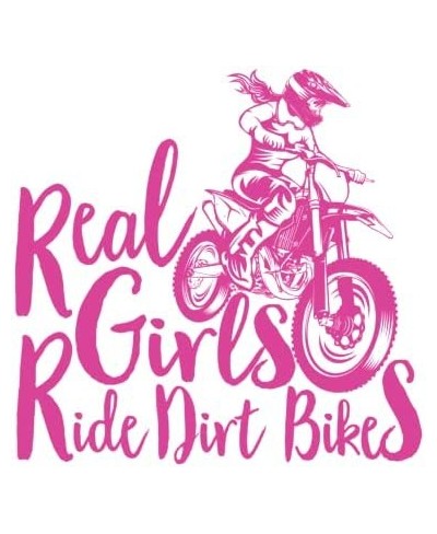 Real Girls Ride Dirt Bikes |Great Gift Idea|Great Gift Idea|Decal Sticker|2 Pack|5 Inch Stickers|FBAS11124 $16.21 - Kids' Sti...