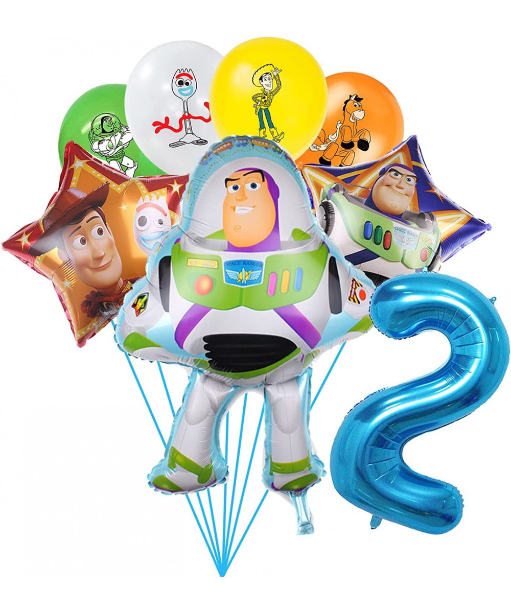 Toy Story Party Supplies 2nd Birthday Party Balloons Set for Toy Inspired Story Party Decorations $18.89 - Kids' Party Decora...