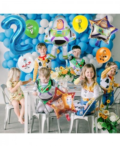 Toy Story Party Supplies 2nd Birthday Party Balloons Set for Toy Inspired Story Party Decorations $18.89 - Kids' Party Decora...