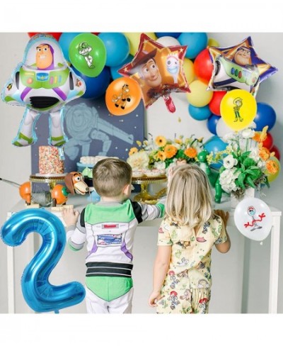 Toy Story Party Supplies 2nd Birthday Party Balloons Set for Toy Inspired Story Party Decorations $18.89 - Kids' Party Decora...