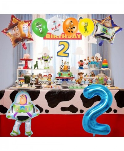 Toy Story Party Supplies 2nd Birthday Party Balloons Set for Toy Inspired Story Party Decorations $18.89 - Kids' Party Decora...