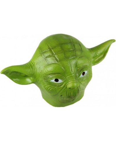 Latex Skull Alien Monster Green Yodas Halloween Mask $44.22 - Kids' Dress-Up Accessories