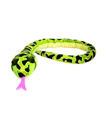 Python Snake Stuffed Animal Gifts for Kids Snake Plush Toy 54 inches $33.71 - Stuffed Animals & Teddy Bears