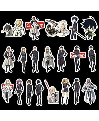 50Pcs/lot Seraph of The end Card Stickers Funny Toys Kids Cartoon Anime Characters Sticker Collection DIY Bus Stickers LD $14...