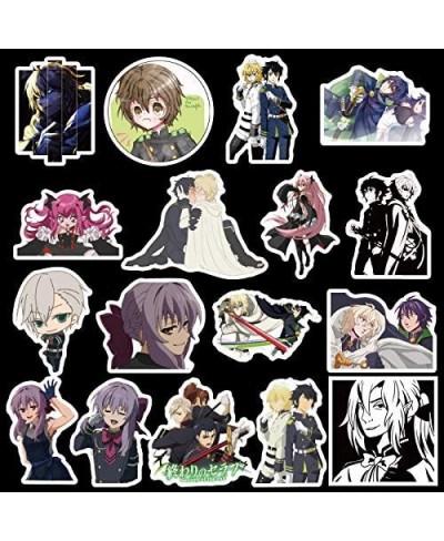 50Pcs/lot Seraph of The end Card Stickers Funny Toys Kids Cartoon Anime Characters Sticker Collection DIY Bus Stickers LD $14...