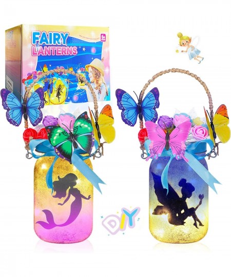 Fairy Craft Kits for Girls Fun DIY Arts and Crafts Project for Kids Ages 8-12 Fairy Night Light Lantern Jars Indoors Outdoors...