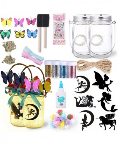 Fairy Craft Kits for Girls Fun DIY Arts and Crafts Project for Kids Ages 8-12 Fairy Night Light Lantern Jars Indoors Outdoors...