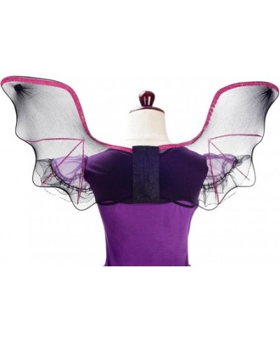 Toddler Little Girls Halloween Costume Fancy Dress Up with Bat Wings Purple $33.65 - Kids' Costumes