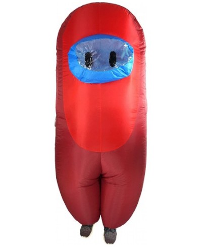 Red Amongst Us Sus Imposter Killer Astronaut Inflatable Kid's Small Child's Small $88.40 - Kids' Costumes