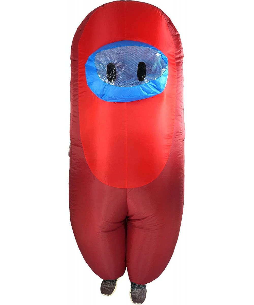 Red Amongst Us Sus Imposter Killer Astronaut Inflatable Kid's Small Child's Small $88.40 - Kids' Costumes