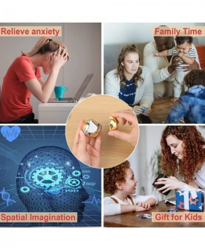 Metal Puzzle 3D Round Brain Teasers Puzzle $48.23 - 3-D Puzzles