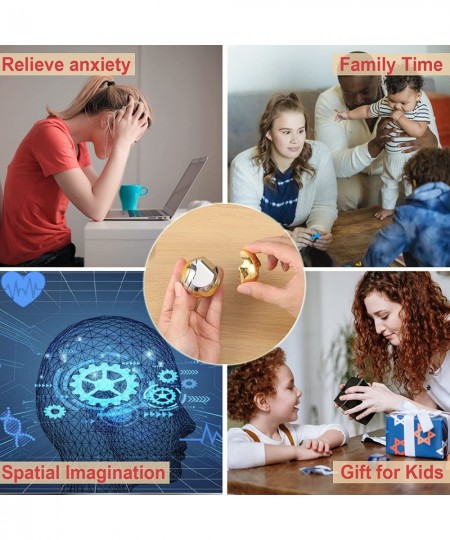 Metal Puzzle 3D Round Brain Teasers Puzzle $48.23 - 3-D Puzzles