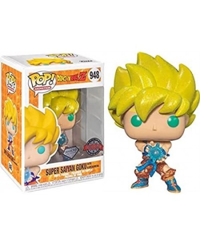 Funko Dragon Ball Z Diamond Collection Pop! Animation SS Goku (Kamehameha Wave) Vinyl Figure Hot Topic Exclusive $33.88 - Act...