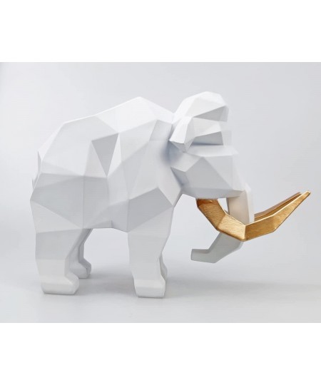 Home Decor Cartoon Animal Geometric Mammoth Shape Design Coin Bank Money Saving Bank Toy Bank Cents Penny Piggy Bank $46.22 -...