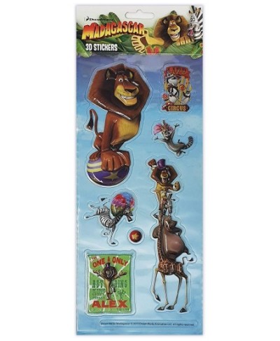 Dreamworks Madagascar Stickers 3D 4001 $16.50 - Kids' Stickers